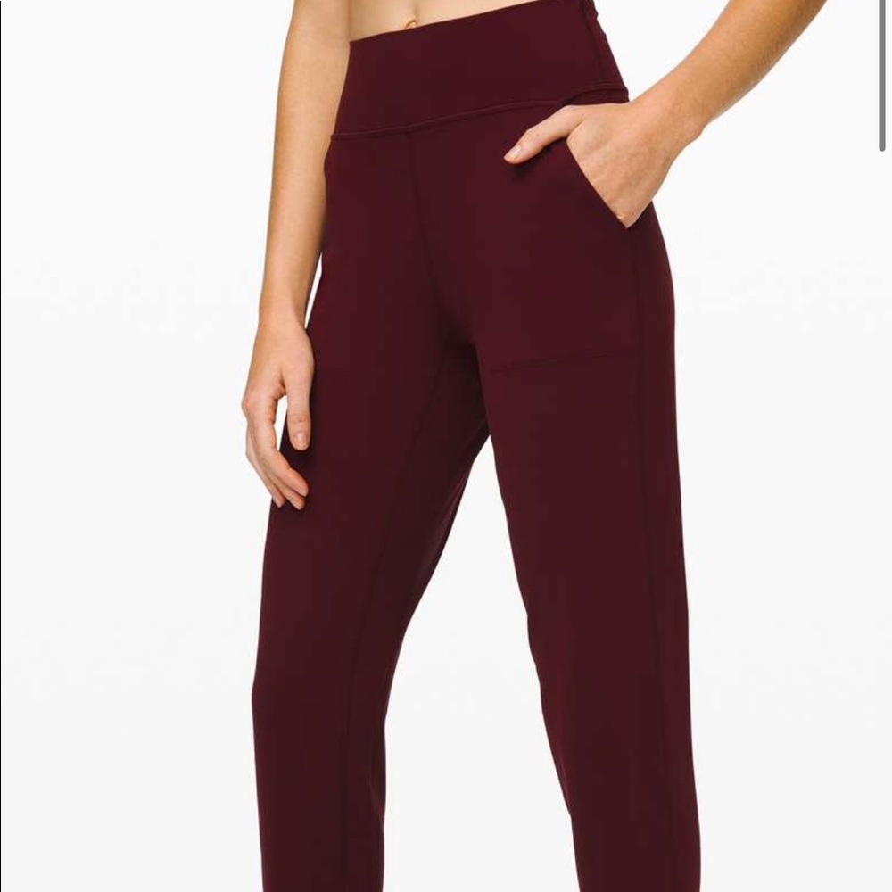 Lululemon Align Jogger Garnet